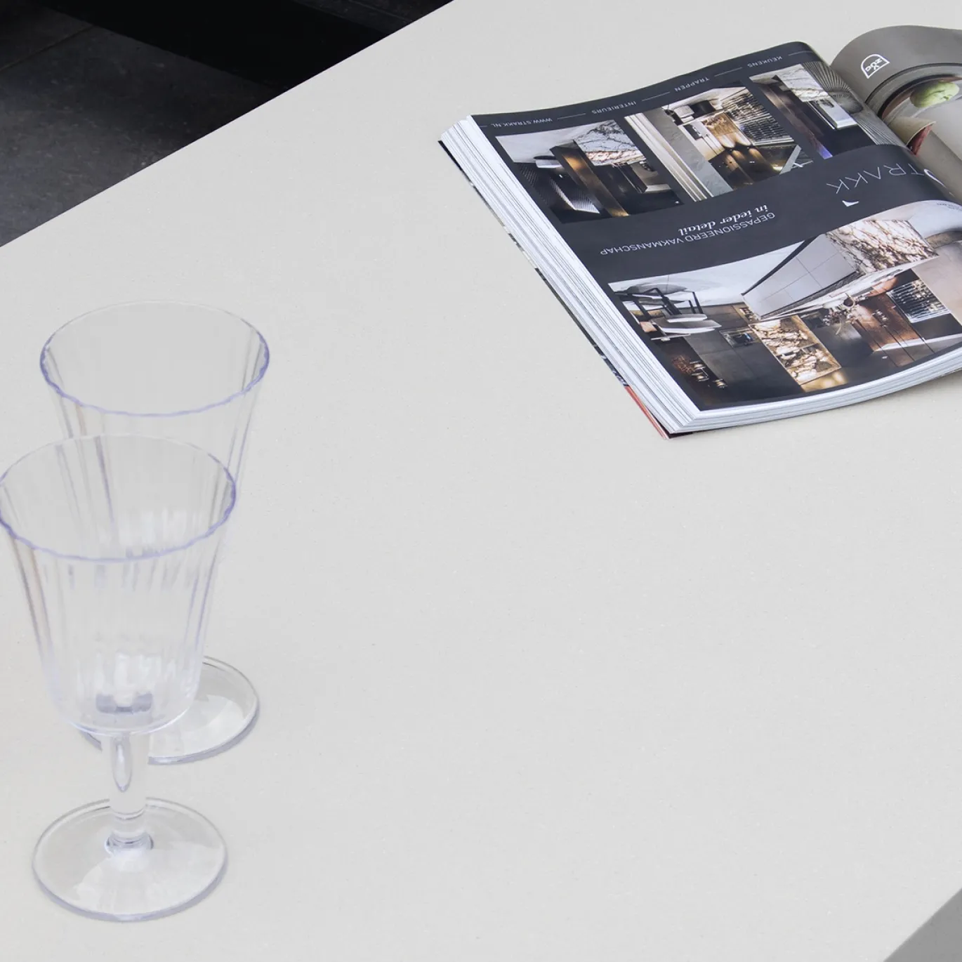 Loungetafel Avia Rechthoek Wit 130cm - Giga Meubel