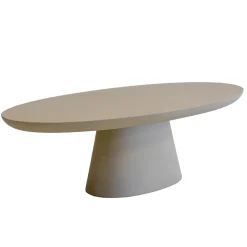 Loungetafel Cleo Ovaal Beige 130cm - Giga Meubel
