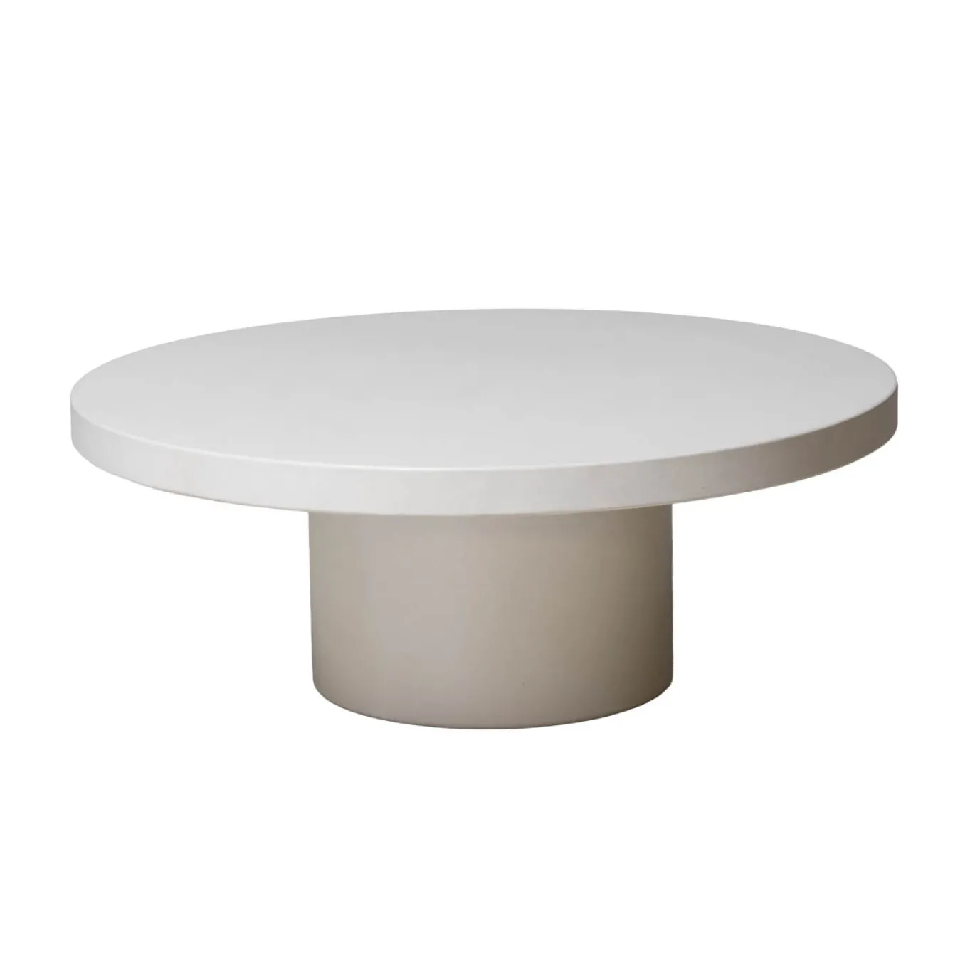 Loungetafel Eden Rond Beige 90cm - Giga Meubel