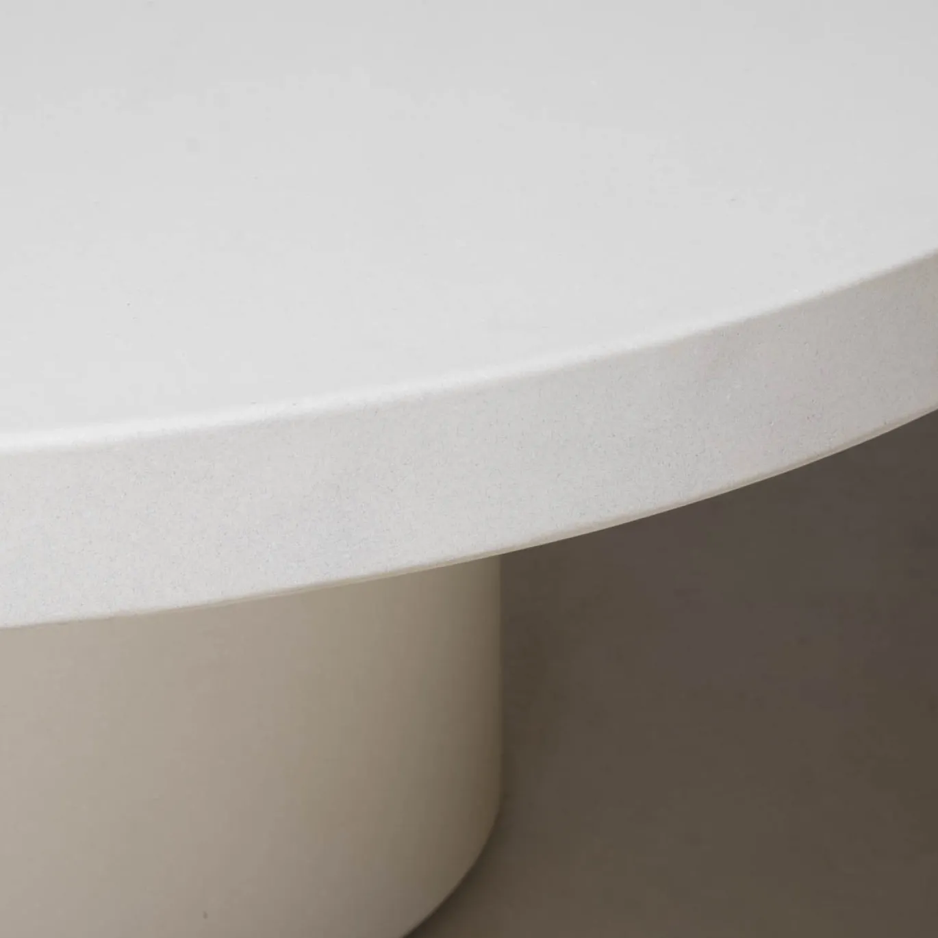 Loungetafel Eden Rond Beige 90cm - Giga Meubel