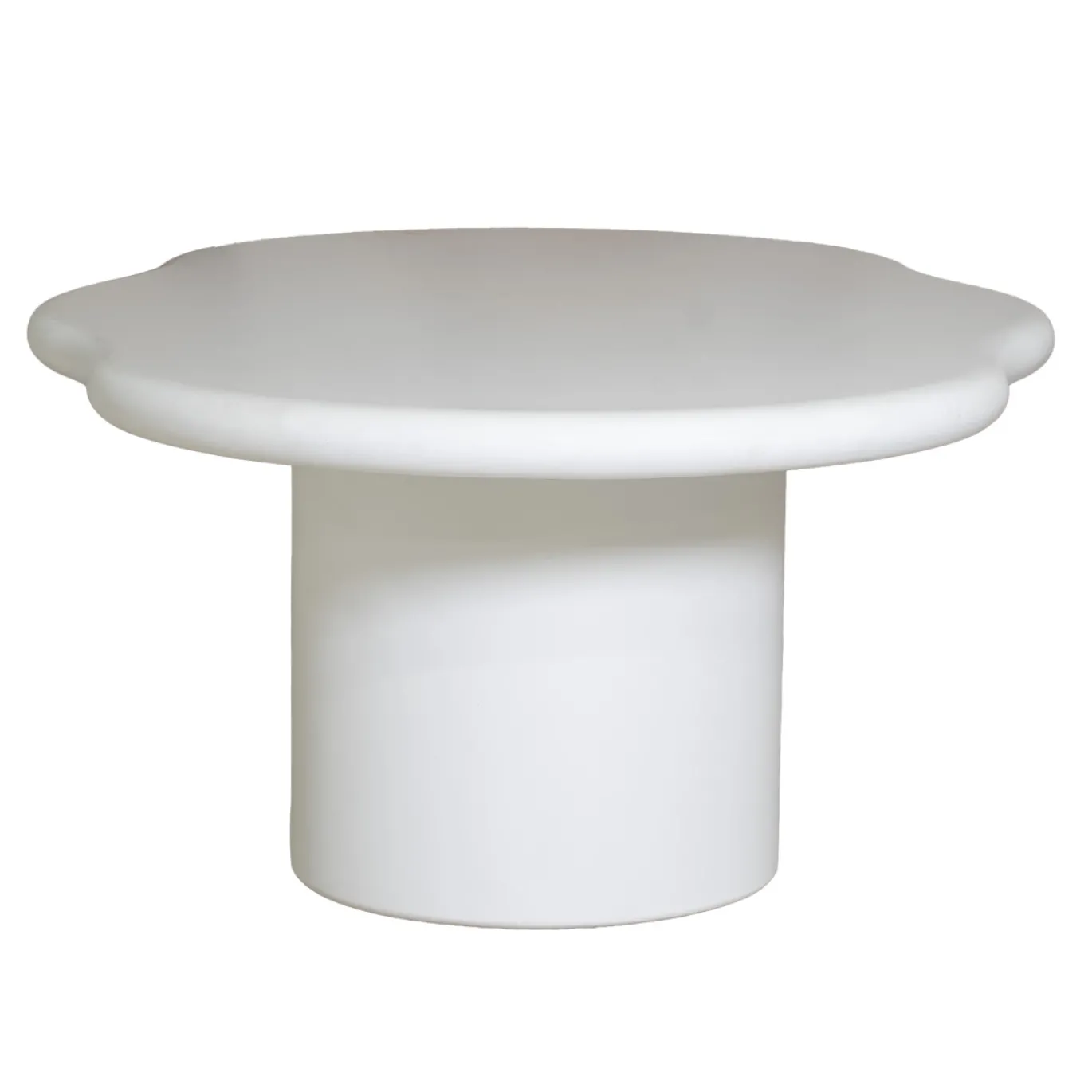 Loungetafel Jessie Organisch Off-White 120cm - Giga Meubel
