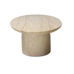 Loungetafel Myrna Ovaal Travertin 120cm - Giga Meubel