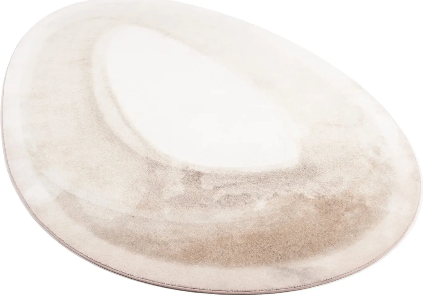 Mart Visser Vloerkleed Brush Ovaal 200x290cm Beige