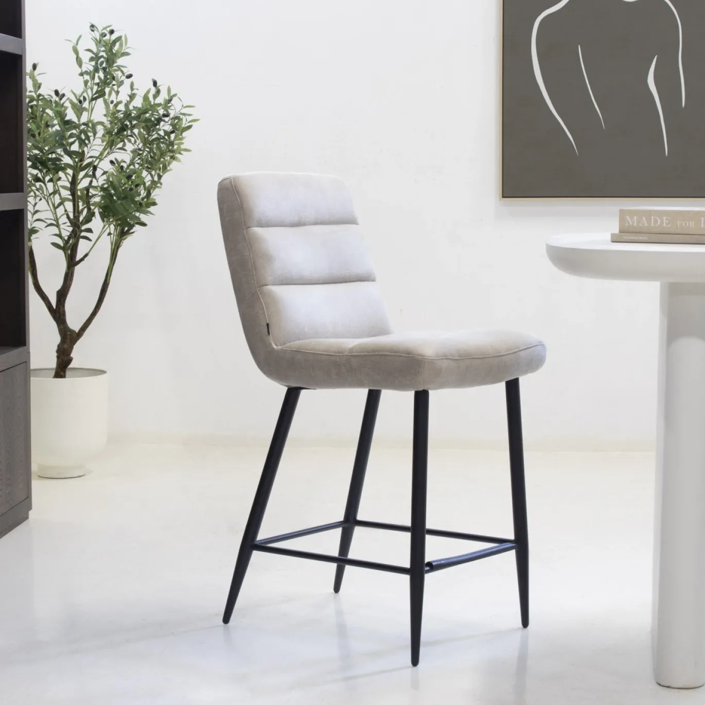 Maxfurn Barstoel Lena Chicago Toffee