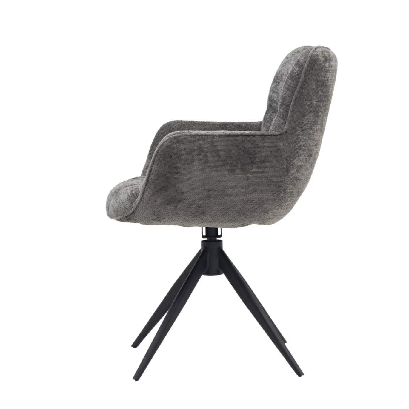 Maxfurn Eetkamerstoel Reece Met Armleuning Taupe