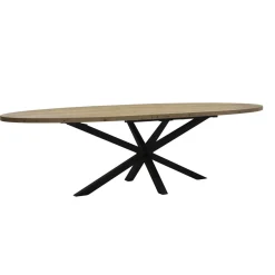 Maxfurn Eettafel Vaiana Uitschuifbaar Naturel Matching 220(280)x120cm