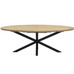 Maxfurn Eettafel Vaiana Uitschuifbaar Naturel Matching 220(280)x120cm