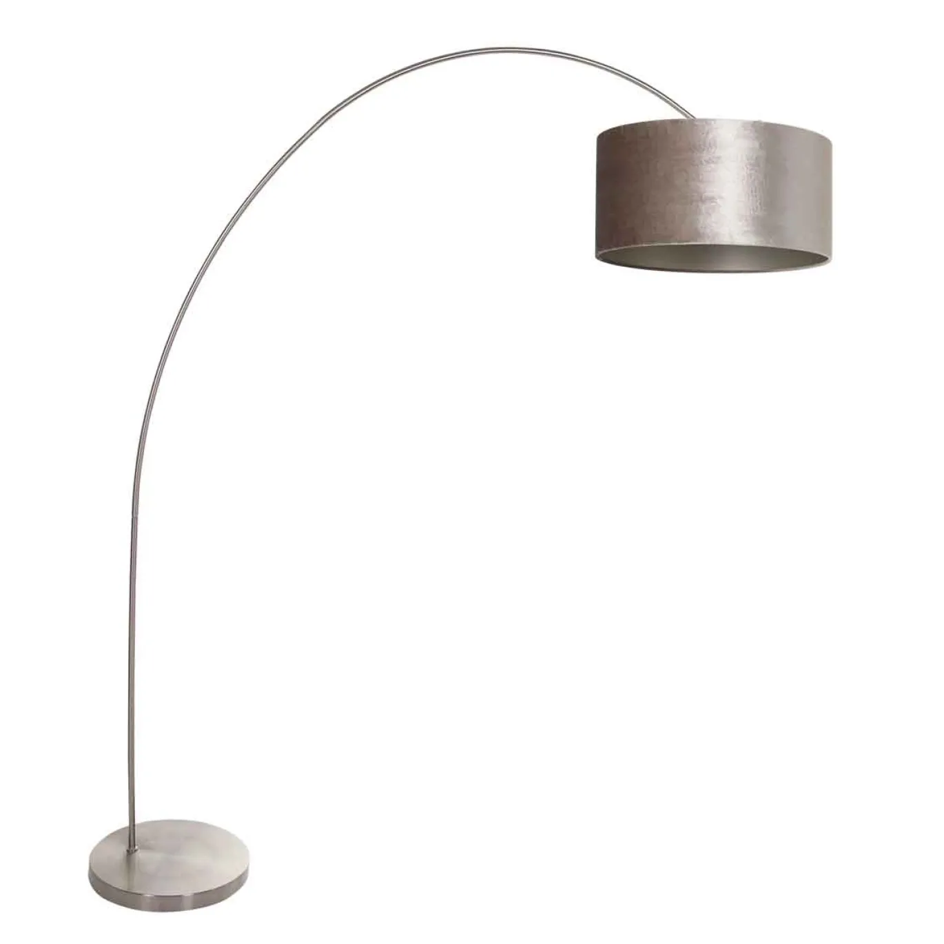 Mexlite Booglamp Solva Grijs Velours Taupe