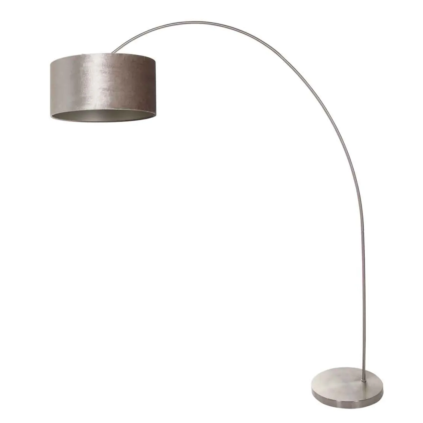 Mexlite Booglamp Solva Grijs Velours Taupe