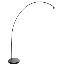 Mexlite Booglamp Solva Zwart Bamboe Naturel/Zwart