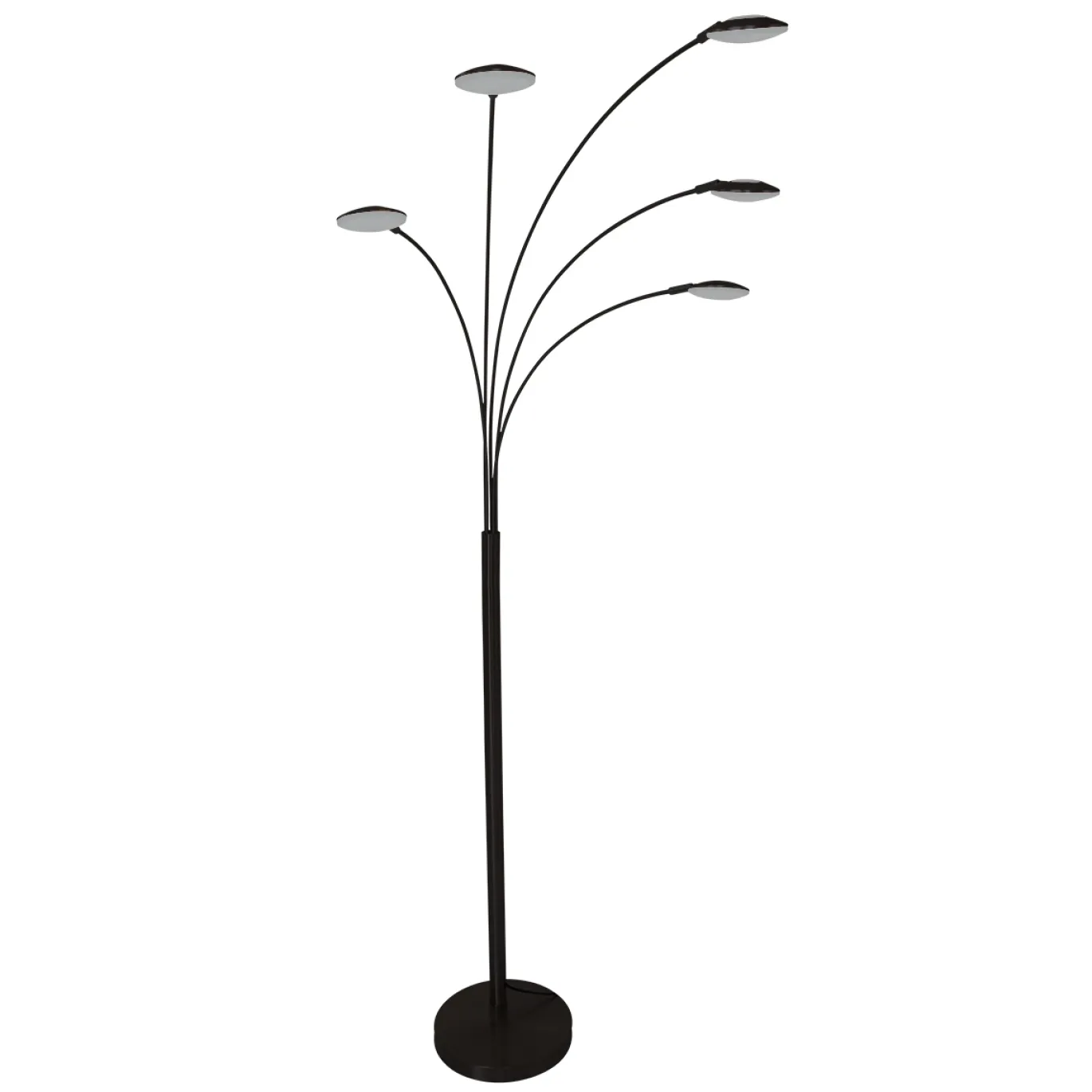 Mexlite Booglamp Synna 5-Lichts Zwart