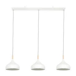 Mexlite Hanglamp Bjorr Wit 3-lichts