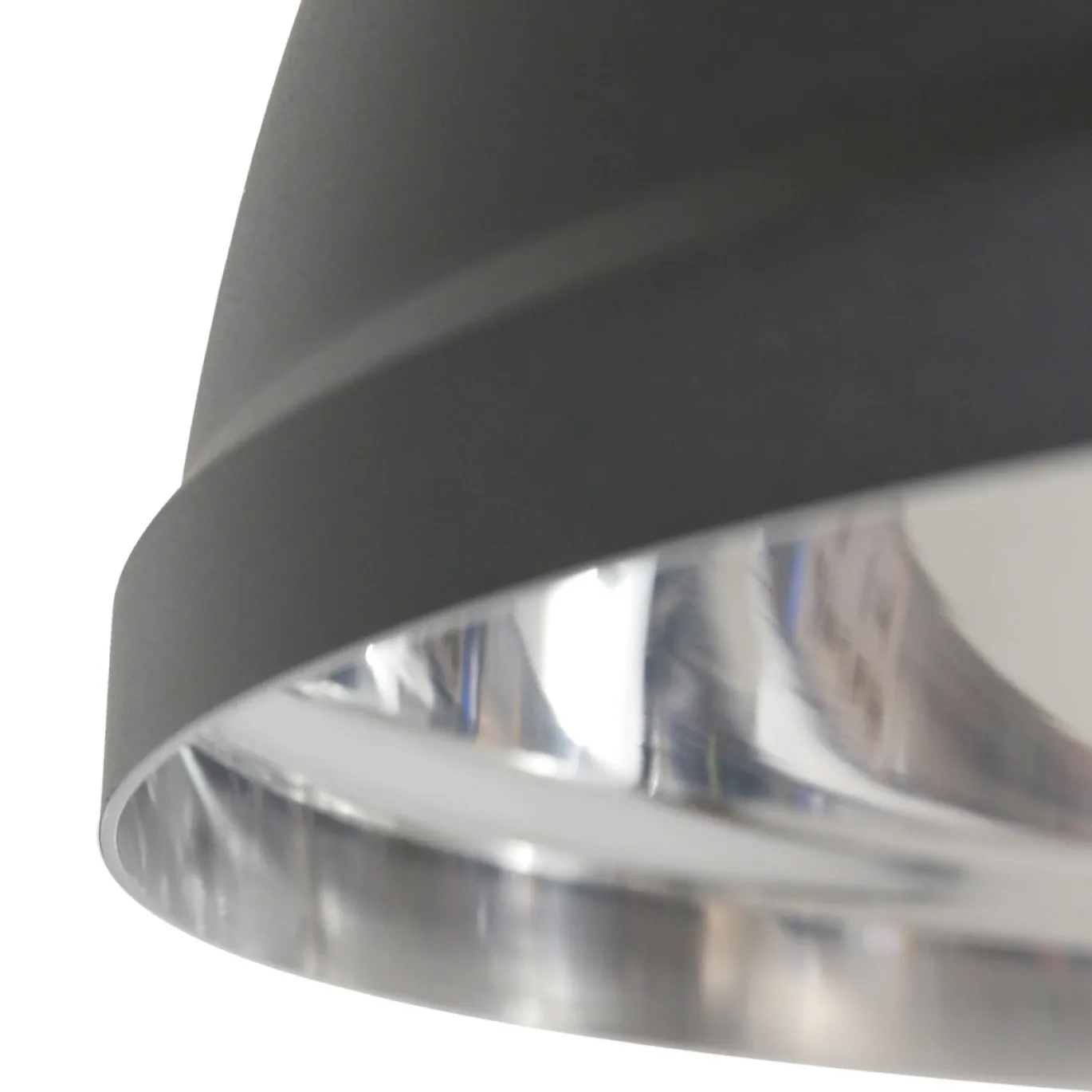 Mexlite Hanglamp Gaeve Zwart/Chrome Ø50cm