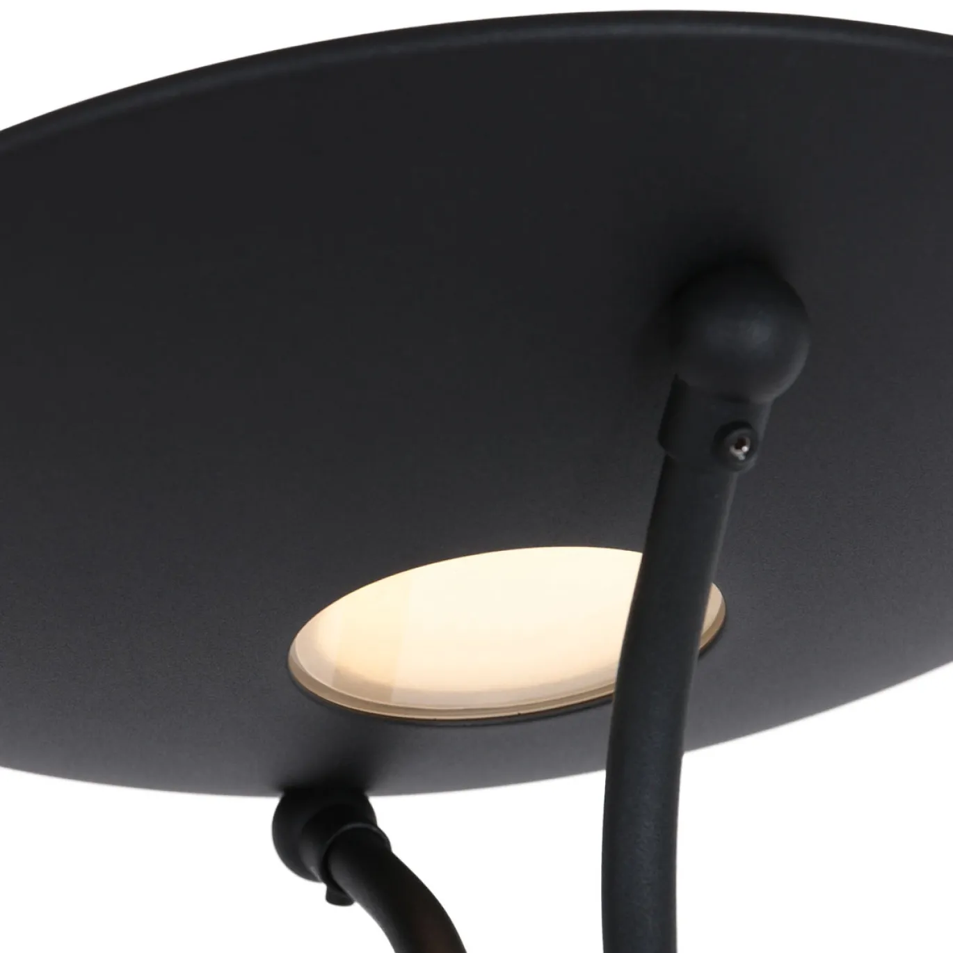 Mexlite Vloerlamp Biron 2-Lichts Zwart