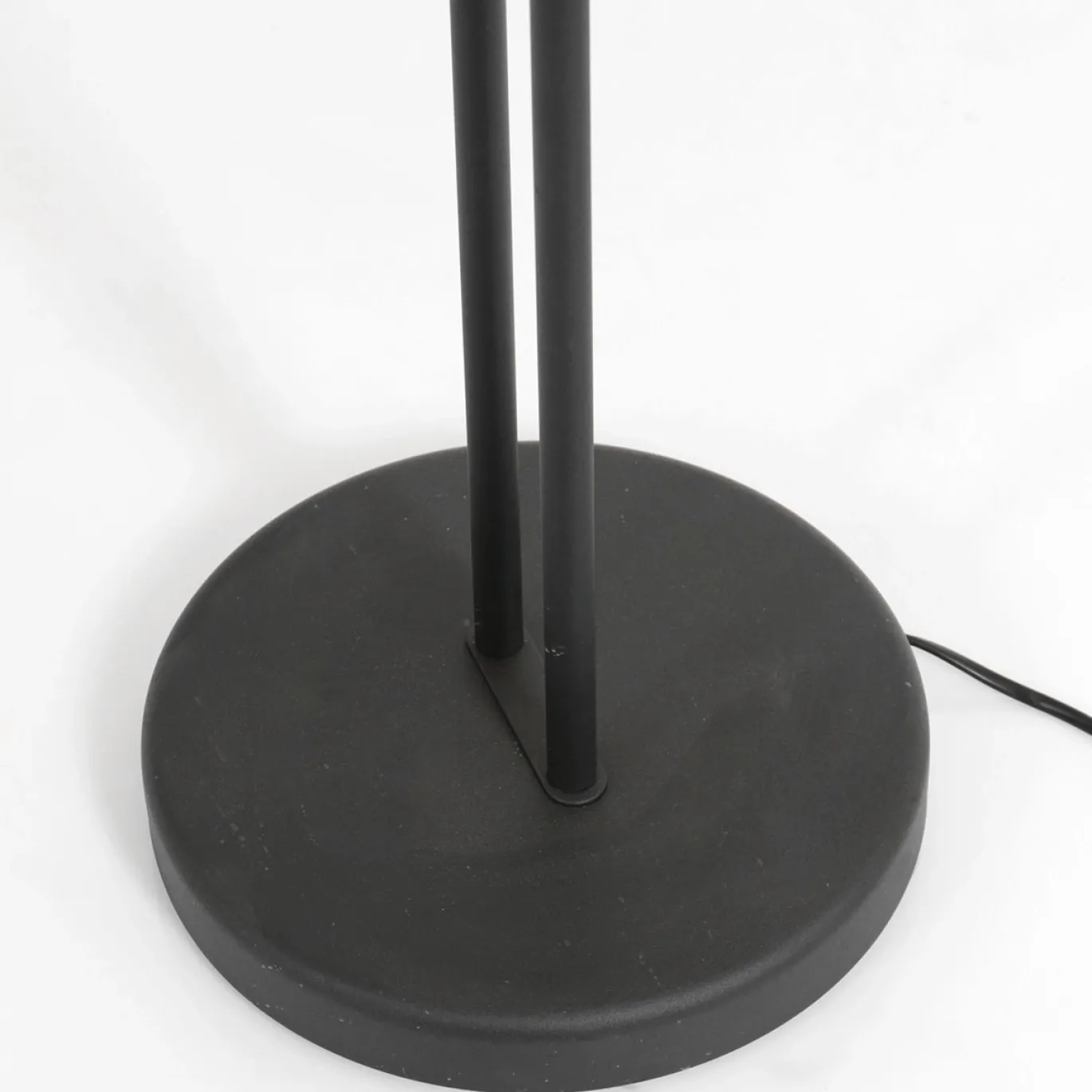 Mexlite Vloerlamp Biron 2-Lichts Zwart