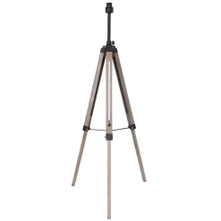 Mexlite Vloerlamp Triek Driepoot Bamboe Naturel/Zwart