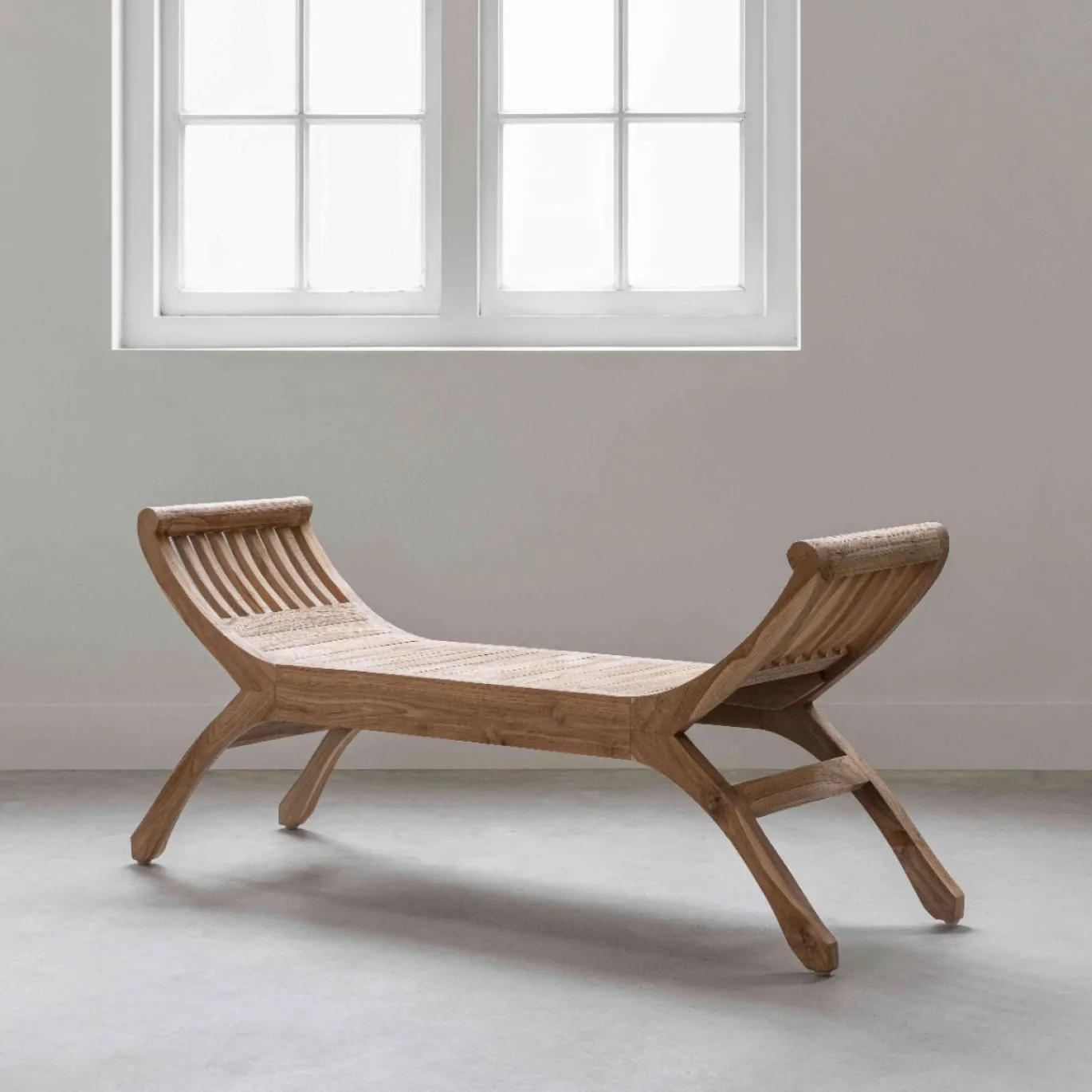 Must Living Bankje Cleopatra Teakhout 105cm