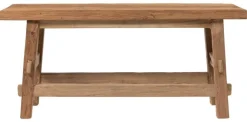 Must Living Bankje Tuscany Rustiek Recycled Teakhout 100cm