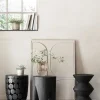 Must Living Bijzettafel Curve Suarhout Zwart Ø35cm