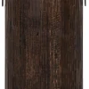 Must Living Bijzettafel Stripe Teakhout Small 60cm