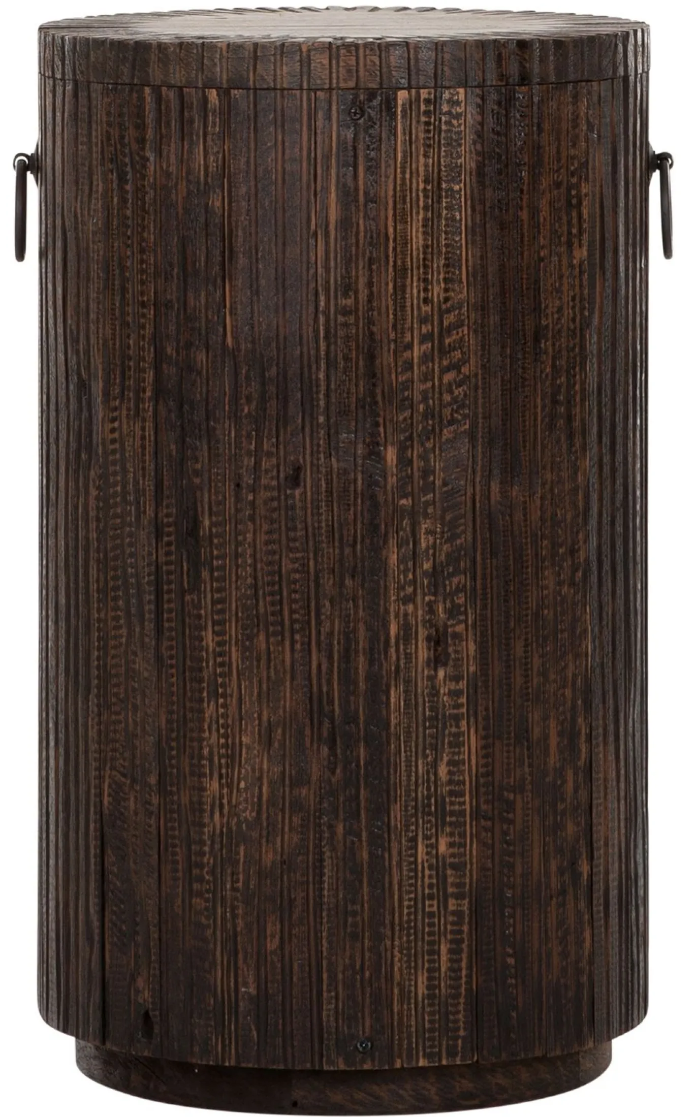 Must Living Bijzettafel Stripe Teakhout Small 60cm
