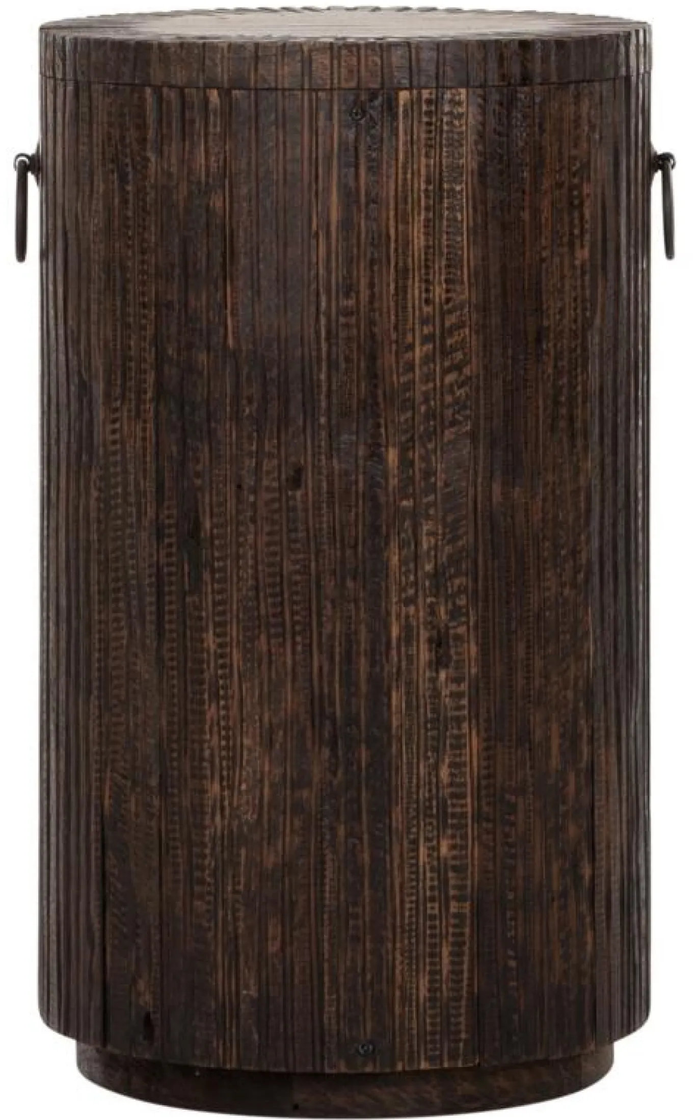 Must Living Bijzettafel Stripe Teakhout Small 60cm