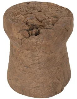 Must Living Bijzettafel Toba Teakhout Ø30cm