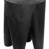 Must Living Bijzettafel Tooth Suarhout Zwart Ø35cm