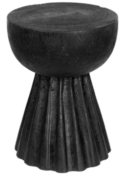 Must Living Bijzettafel Trophy Suarhout Zwart Ø34cm