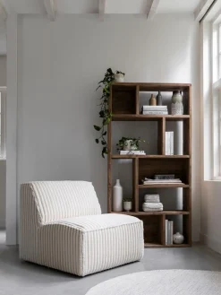 Must Living Boekenkast Gallery Rustiek Teakhout