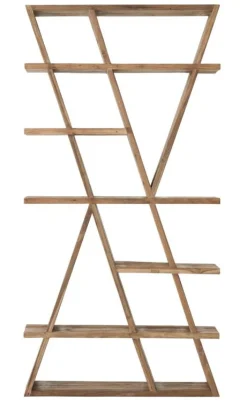 Must Living Boekenkast Zorro Rustiek Teakhout