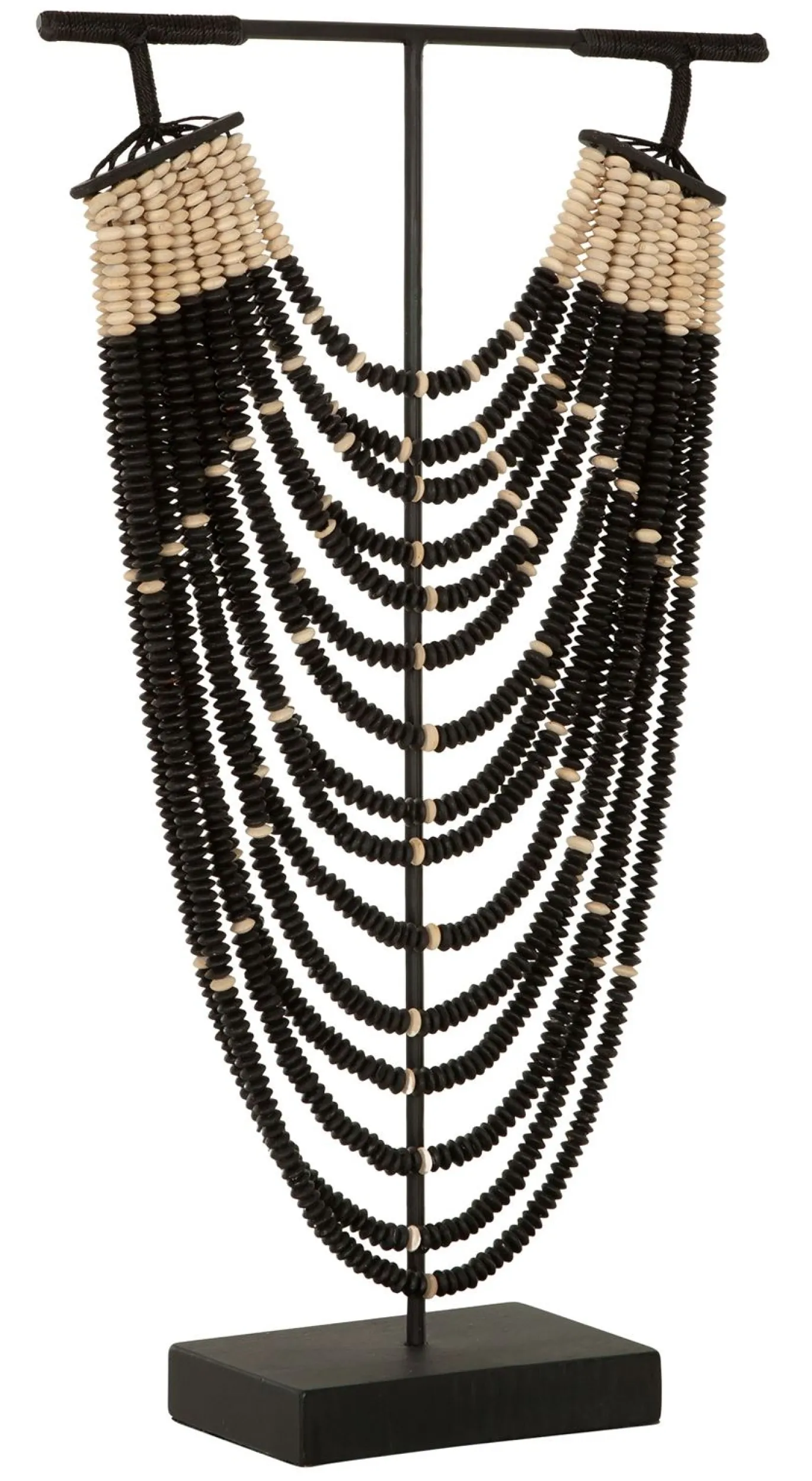 Must Living Deco Object Magic Zwart Houten Parel Ketting