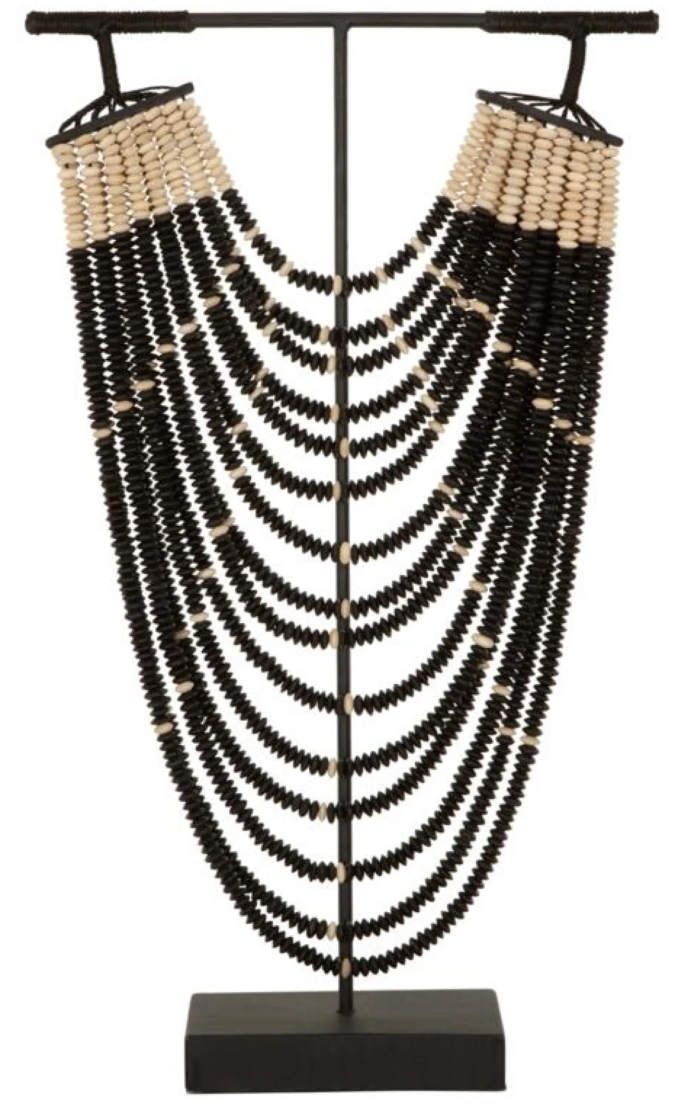 Must Living Deco Object Magic Zwart Houten Parel Ketting