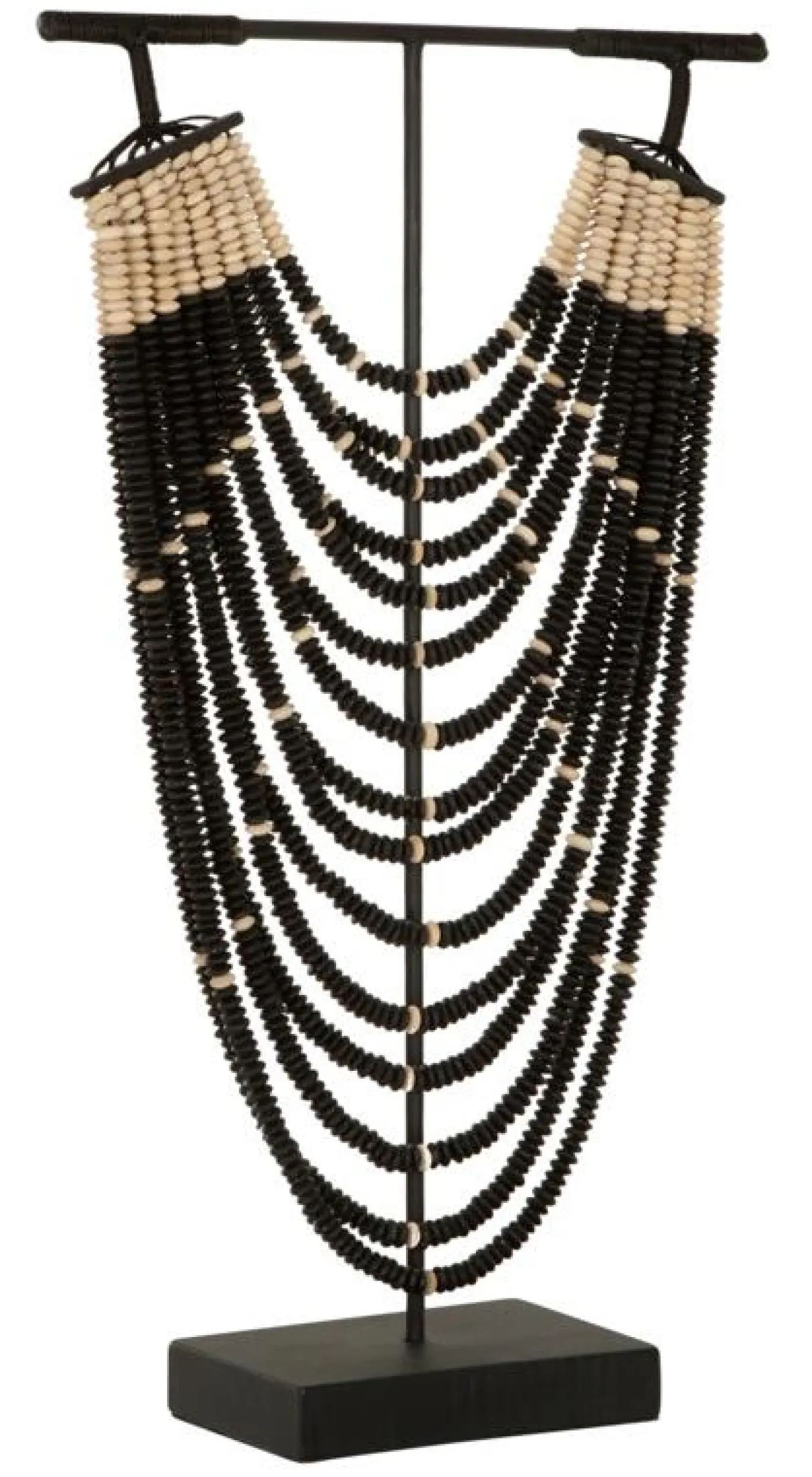 Must Living Deco Object Magic Zwart Houten Parel Ketting