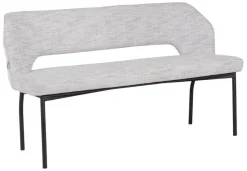Must Living Eetkamerbank Bloom Polaris Lichtgrijs 150cm