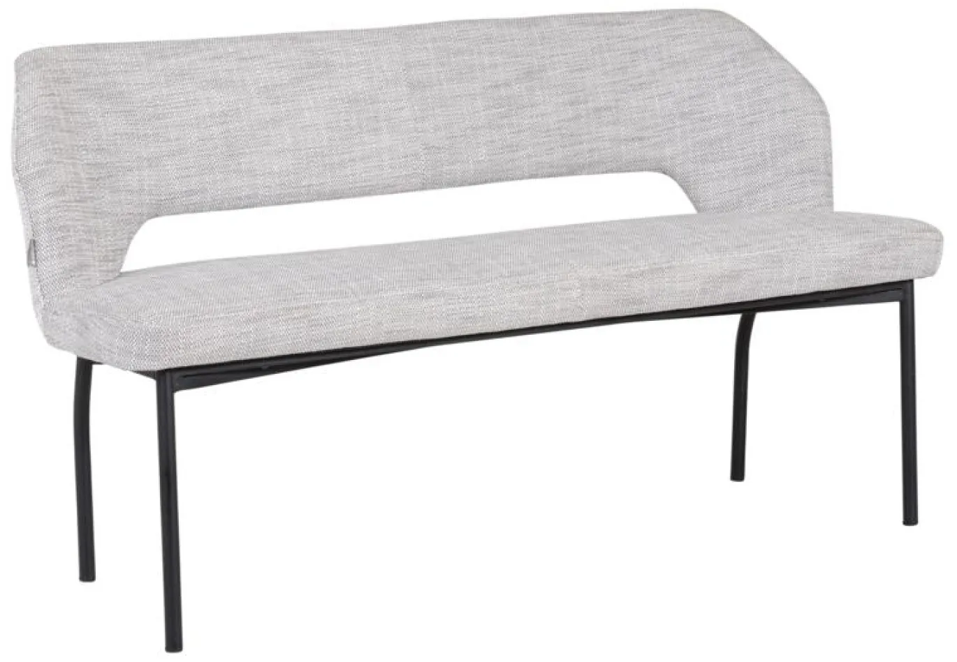 Must Living Eetkamerbank Bloom Polaris Lichtgrijs 150cm
