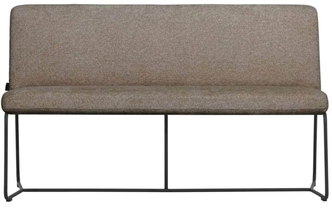 Must Living Eetkamerbank Zola Bruin 150cm