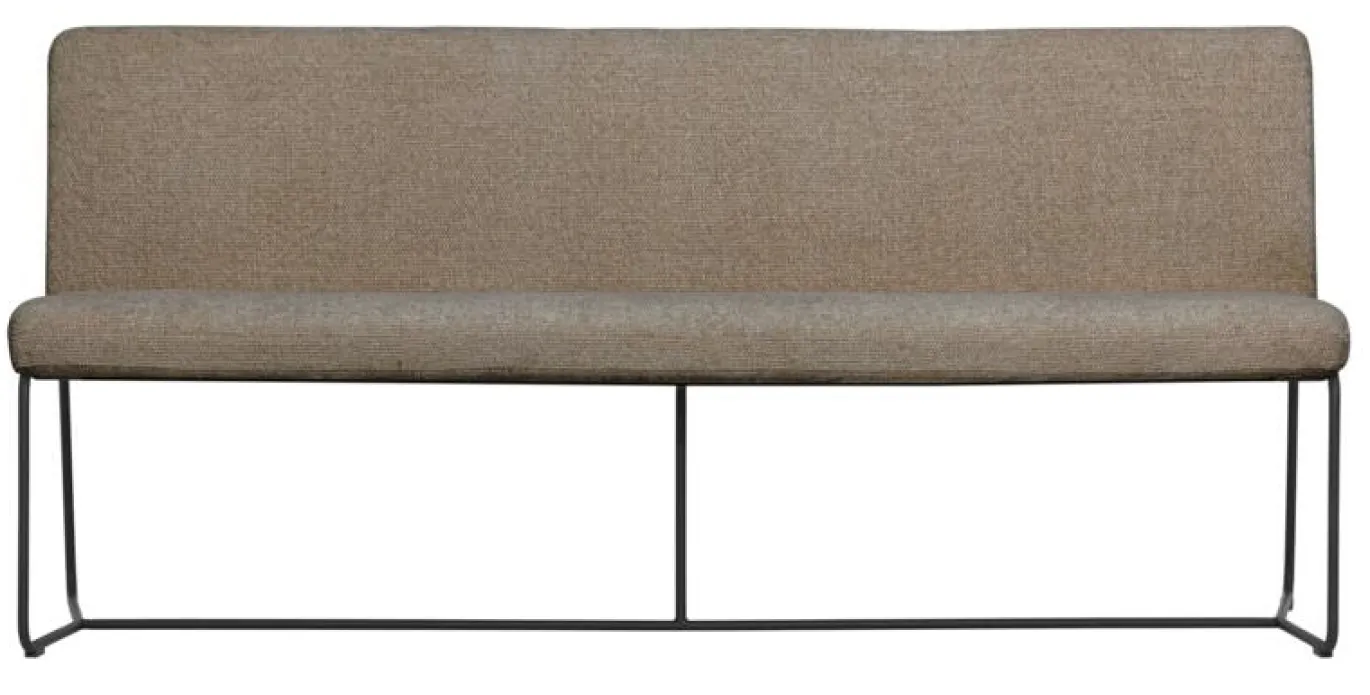 Must Living Eetkamerbank Zola Bruin 190cm