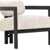 Must Living Fauteuil Kelly Zand/Zwart