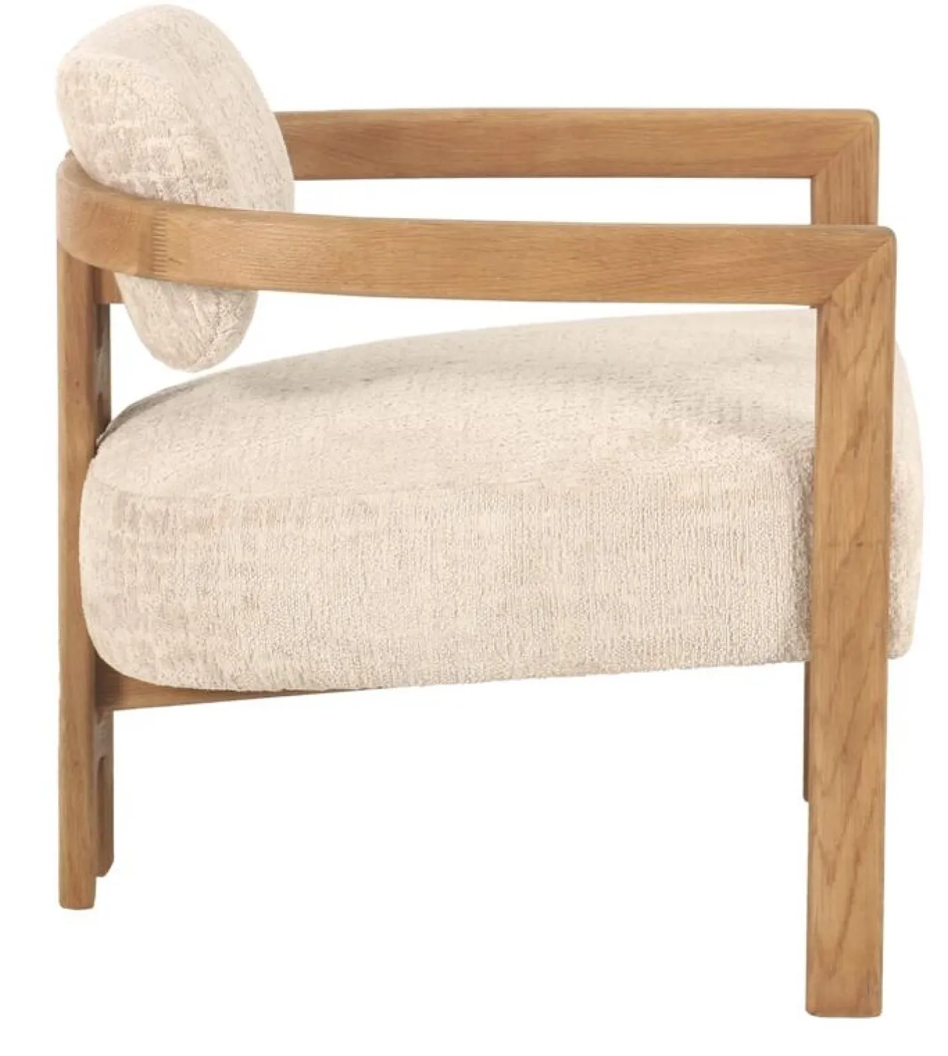 Must Living Fauteuil Kelly Zand/Naturel