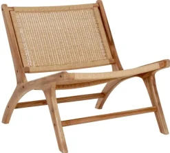 Must Living Fauteuil Lazy Loom Naturel Teakhout