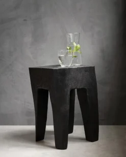 Must Living Kruk Vito Recycled Teakhout Zwart