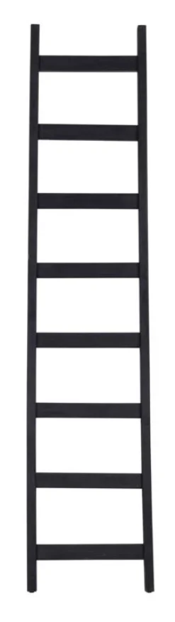 Must Living Ladder Steps Recycled Teakhout Zwart 180cm