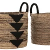 Must Living Manden Lima Zwart Rond Set van 2