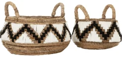 Must Living Manden Mendoza Rond Set van 2