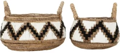 Must Living Manden Mendoza Rond Set van 2