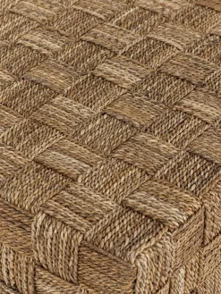 Must Living Salontafel Chess Board Rechthoek Naturel Abaca 120cm