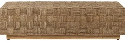 Must Living Salontafel Chess Board Rechthoek Naturel Abaca 120cm