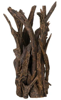 Must Living Tafellamp Spot Teakhout Zwart 60cm