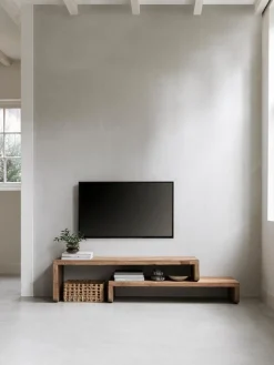 Must Living Tv-meubel Motus Teakhout Uitschuifbaar